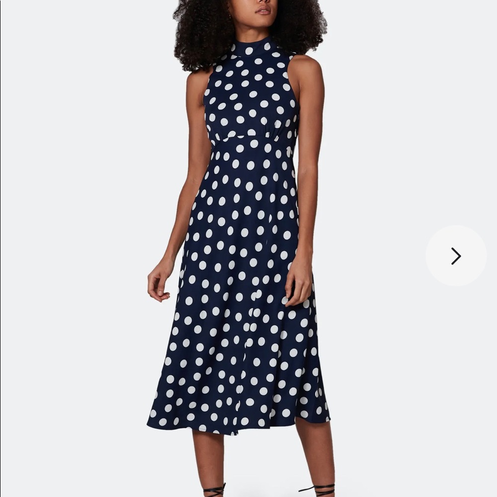 NWT Most Of All Polka Dot MIDI woman’s dress